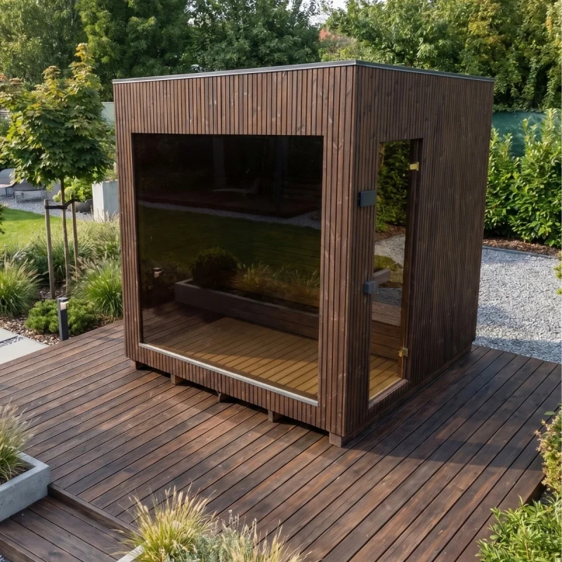 WoodyU-sauna-ogrodowa-premium-SARVO-240cm-okno-panoramiczne.webp