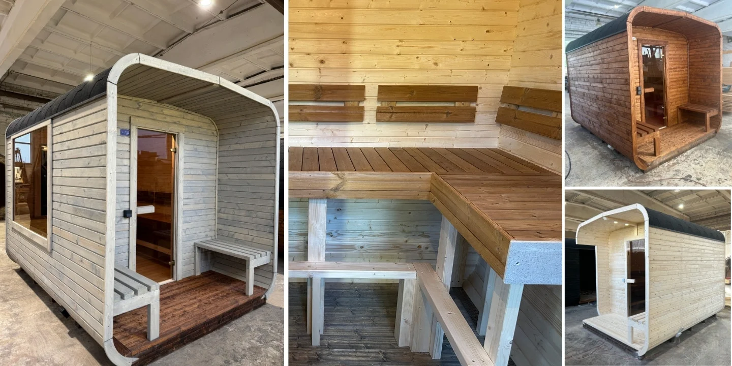 Sauna Ogrodowa 3m z Tarasem 